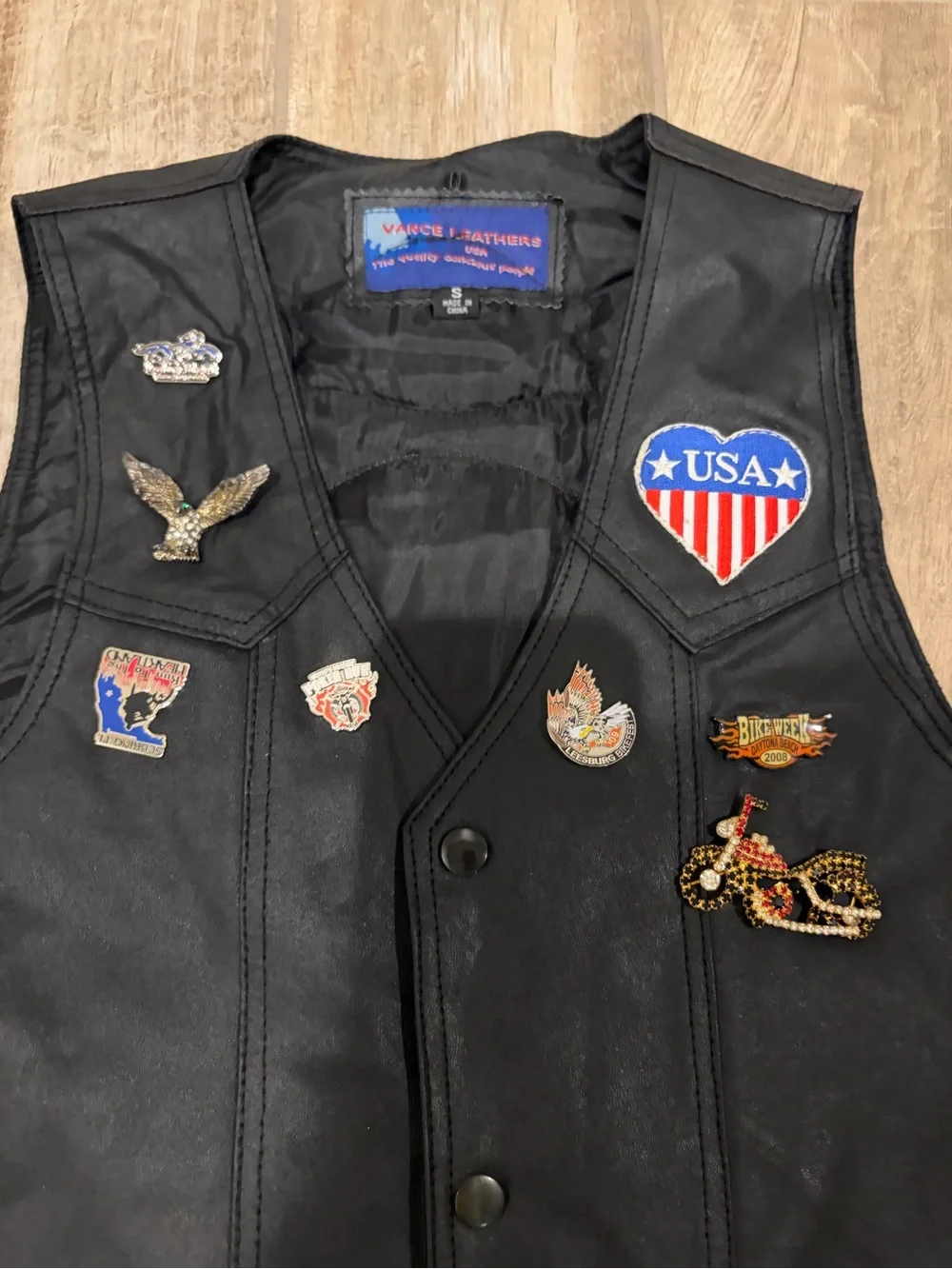 vance leather motorcycle